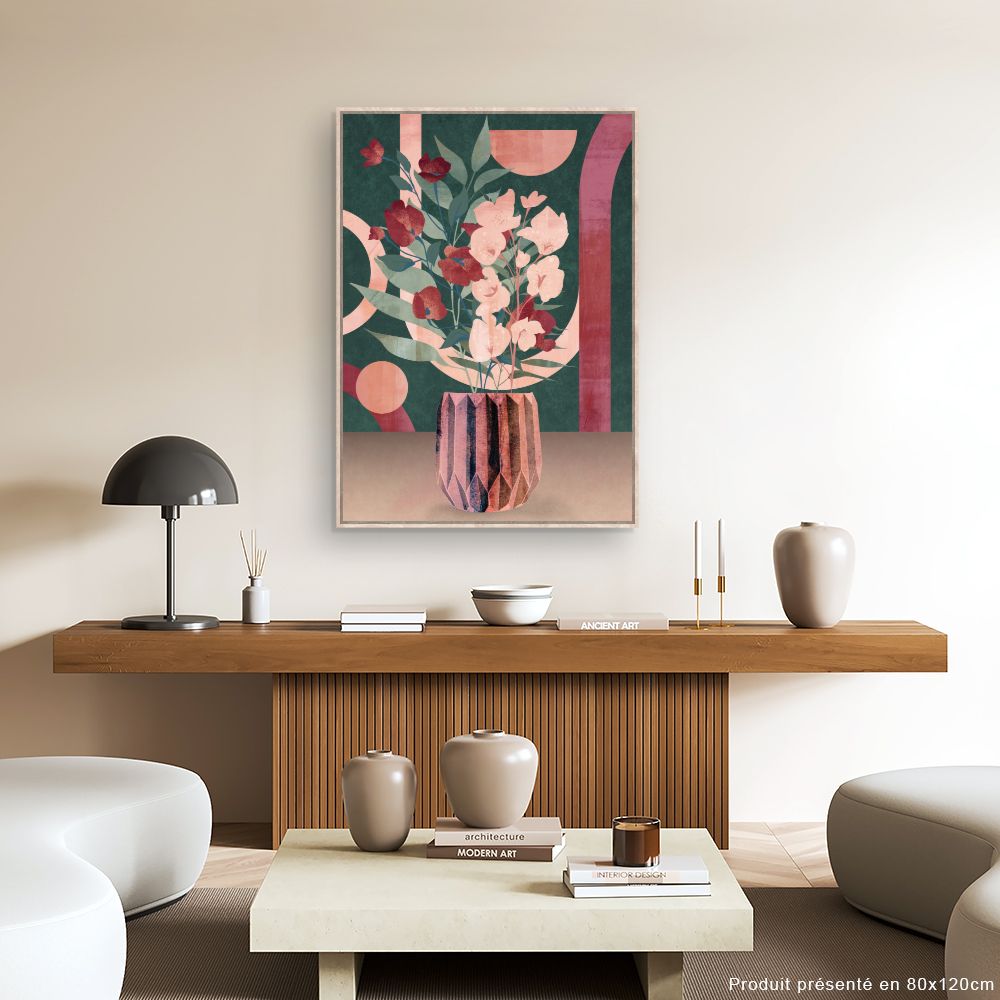 Tableau Fleurs modernes