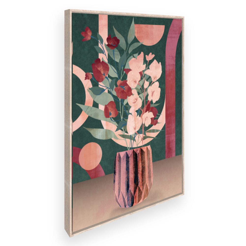 Toile Fleurs modernes