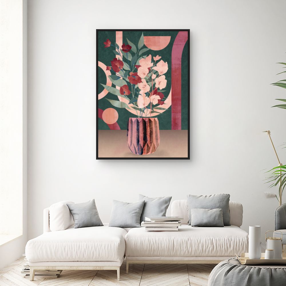 Tableau Fleurs modernes