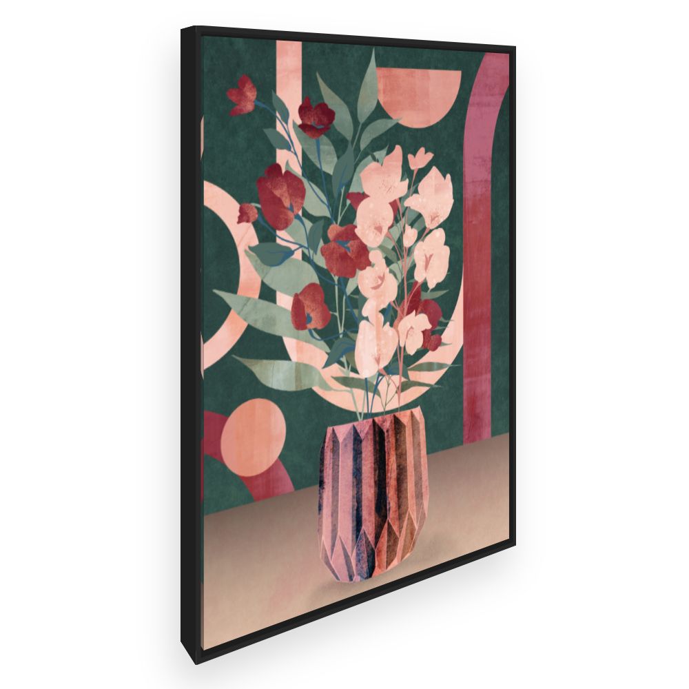 Toile Fleurs modernes