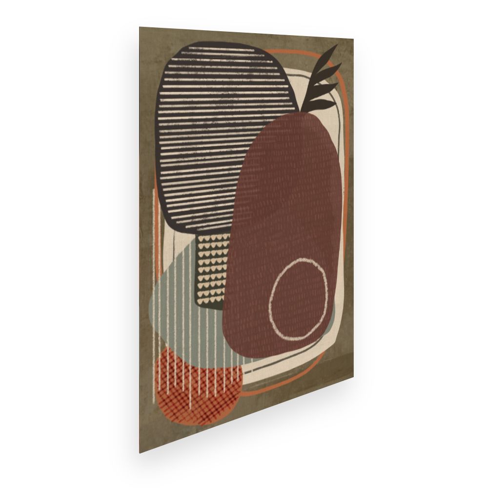 Affiche Formes abstraites uniques