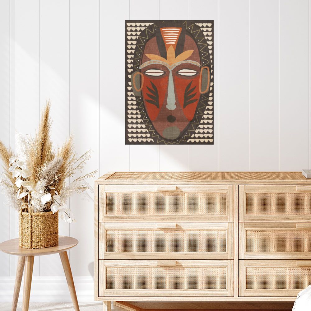 Affiche Masque tribal