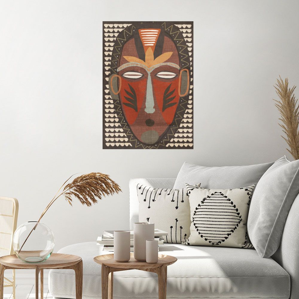 Affiche Masque tribal