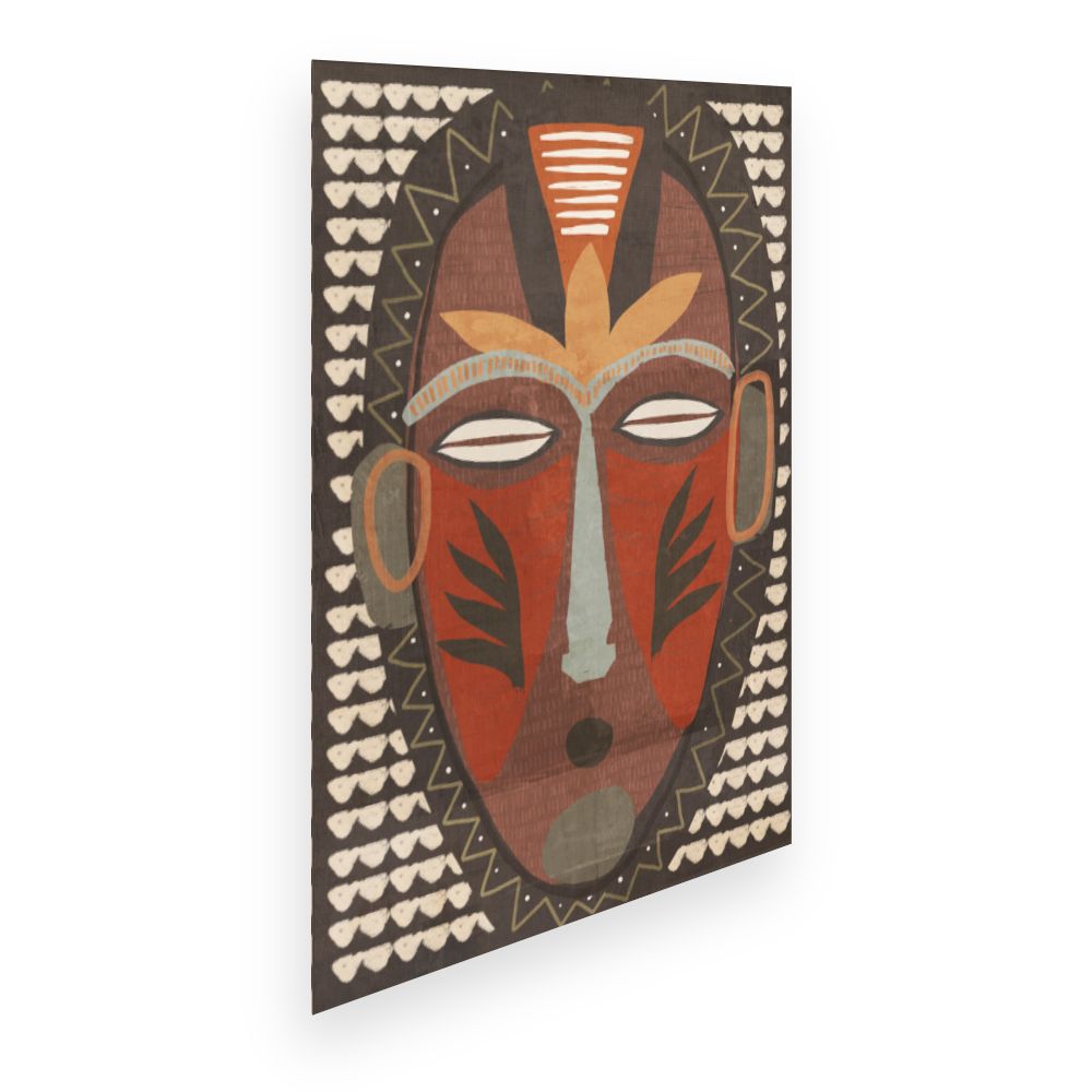 Affiche Masque tribal