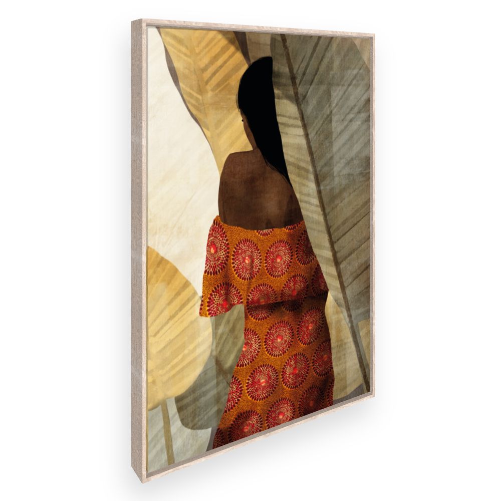 Toile Élégance exotique