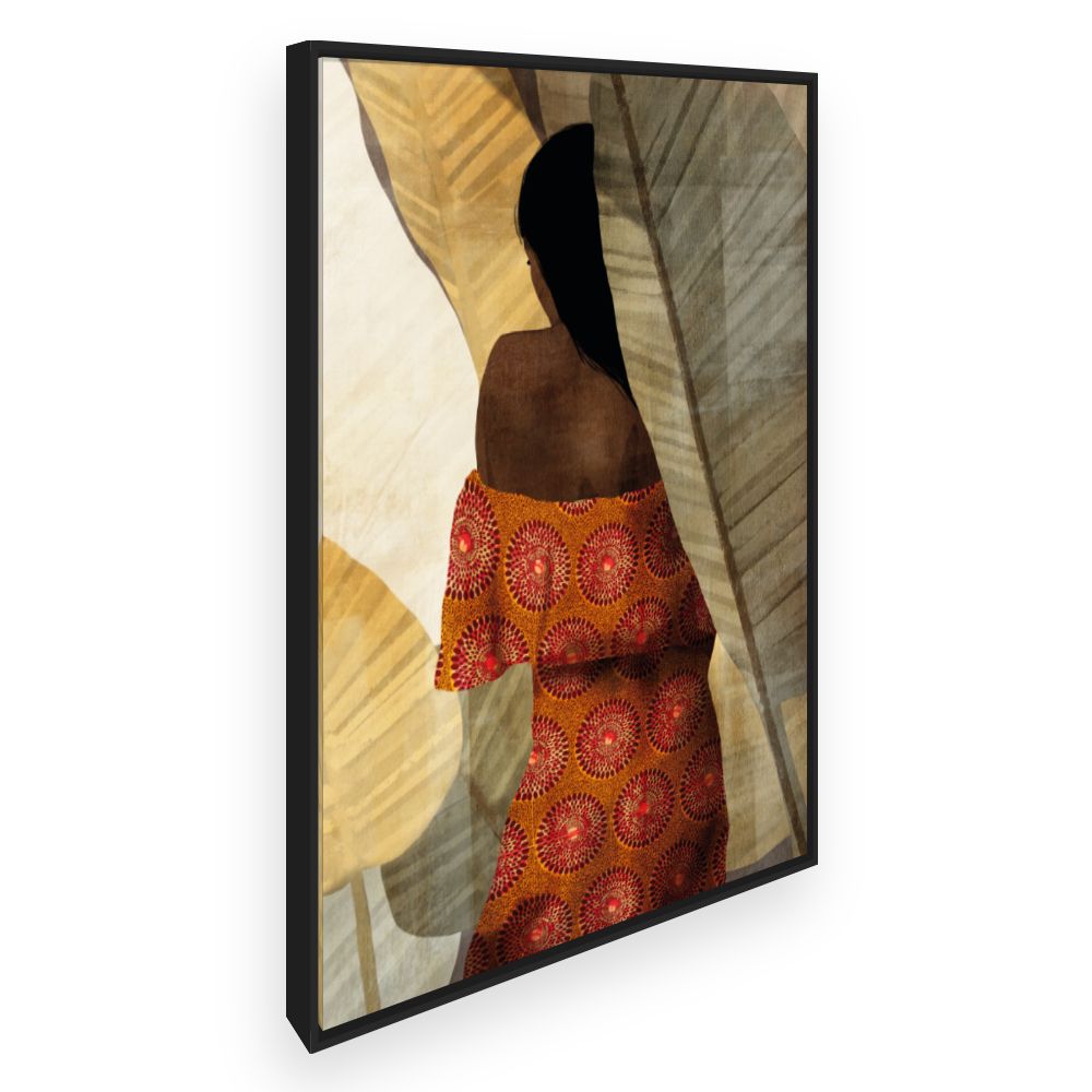 Toile Élégance exotique