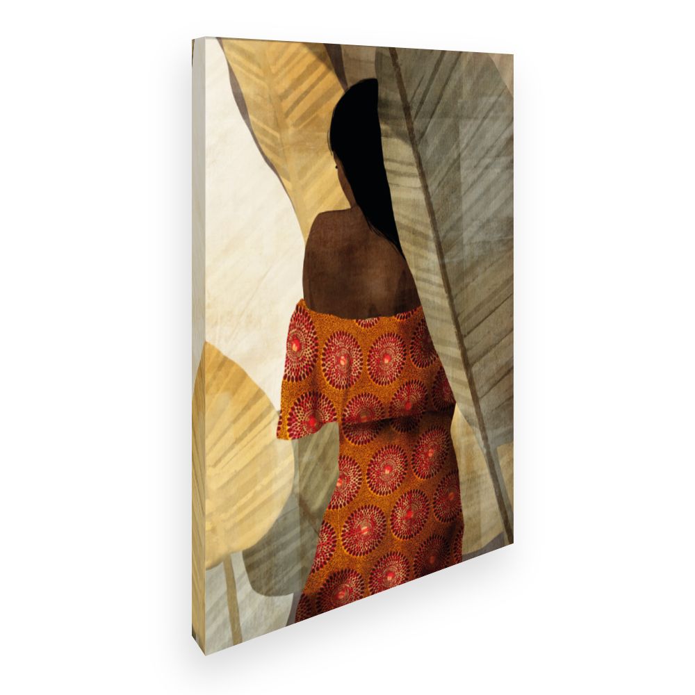 Toile Élégance exotique