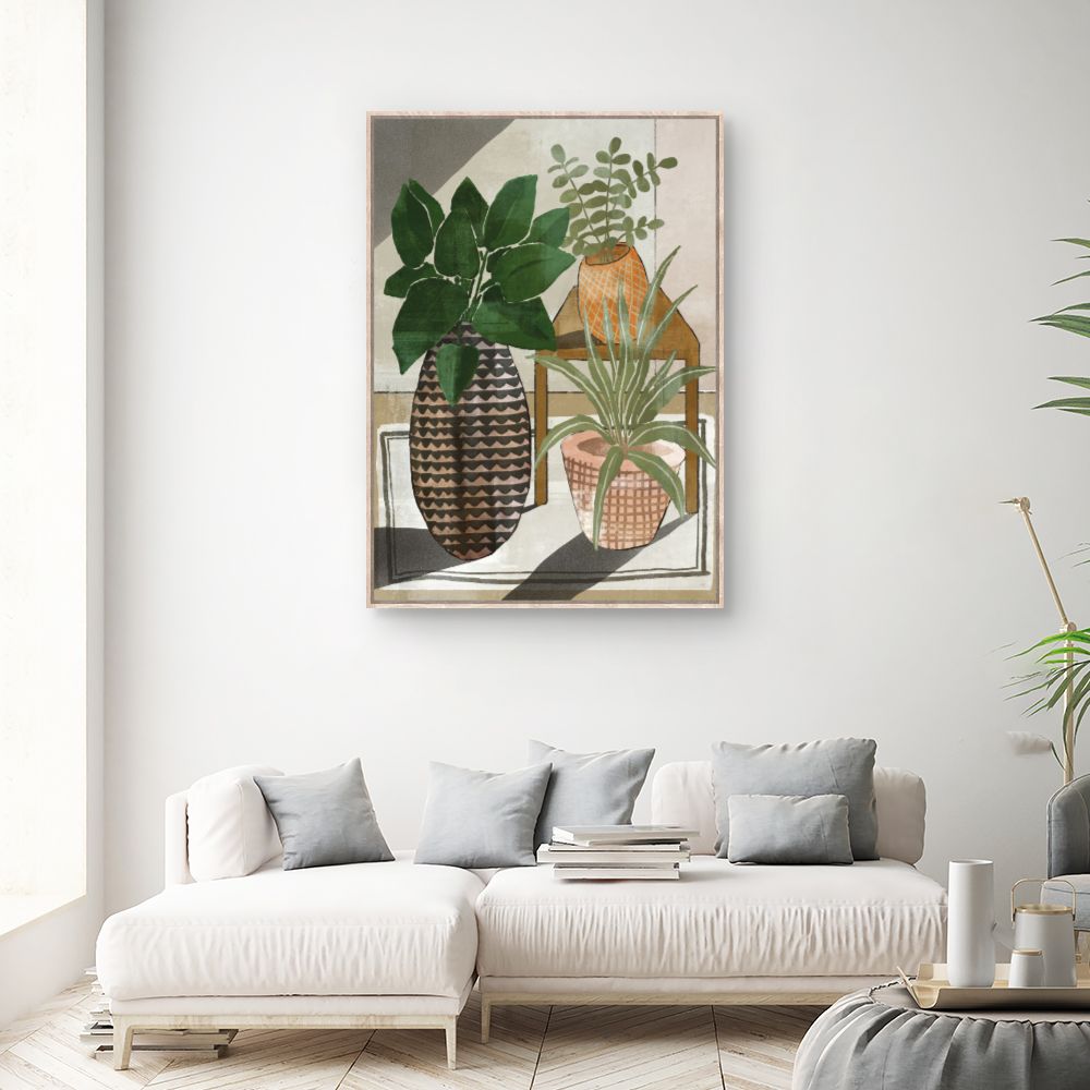 Tableau Plantes en pots