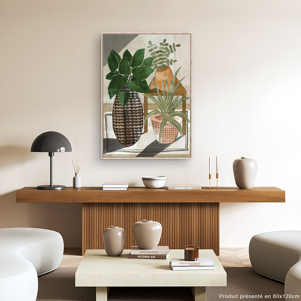 Tableau Plantes en pots