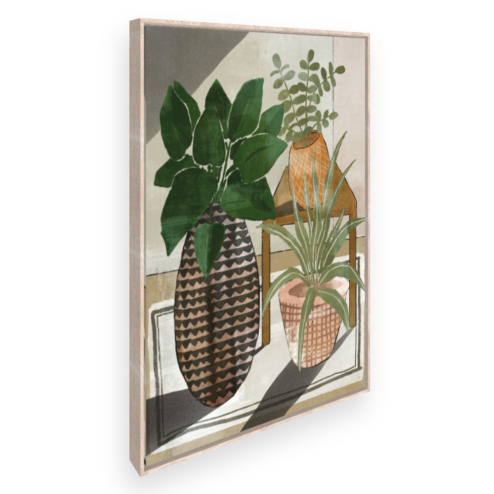 Toile Plantes en pots