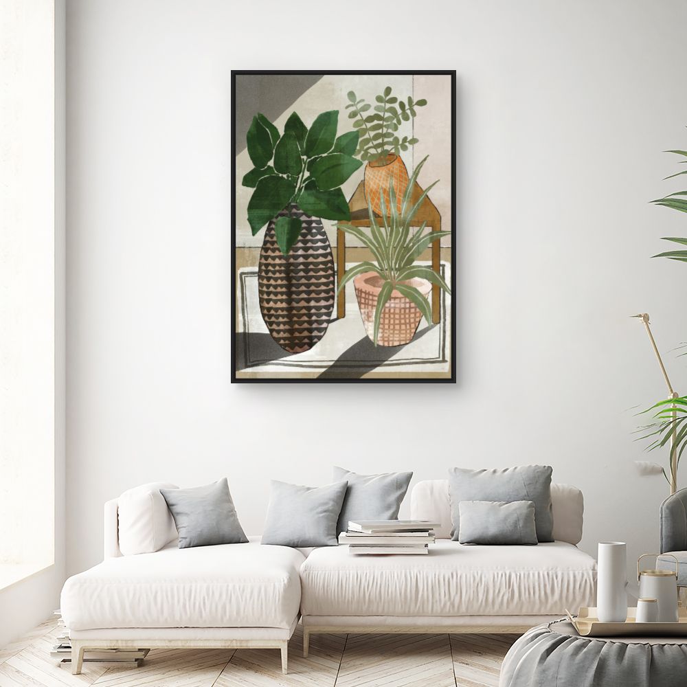 Tableau Plantes en pots
