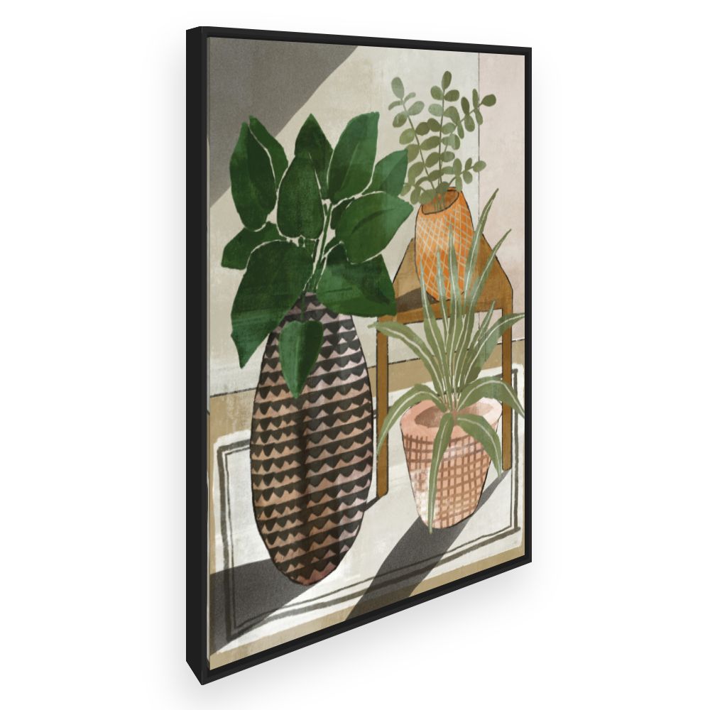 Toile Plantes en pots