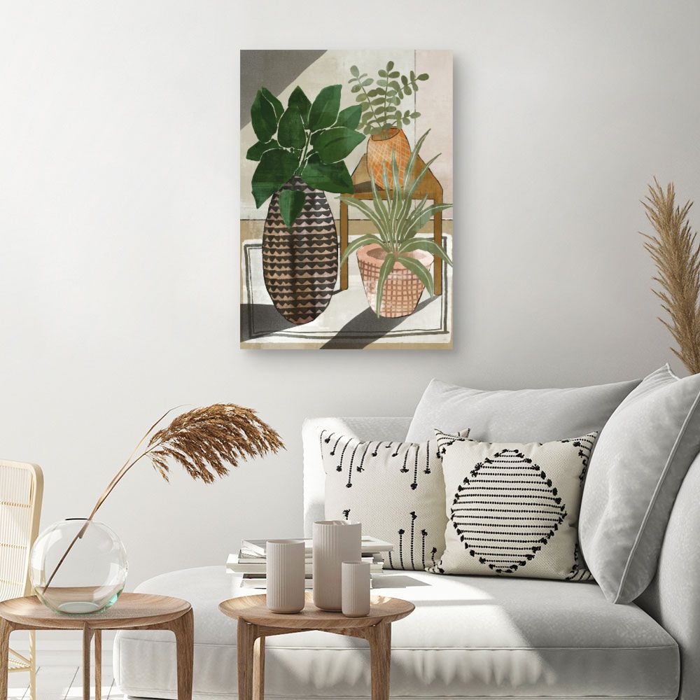 Tableau Plantes en pots
