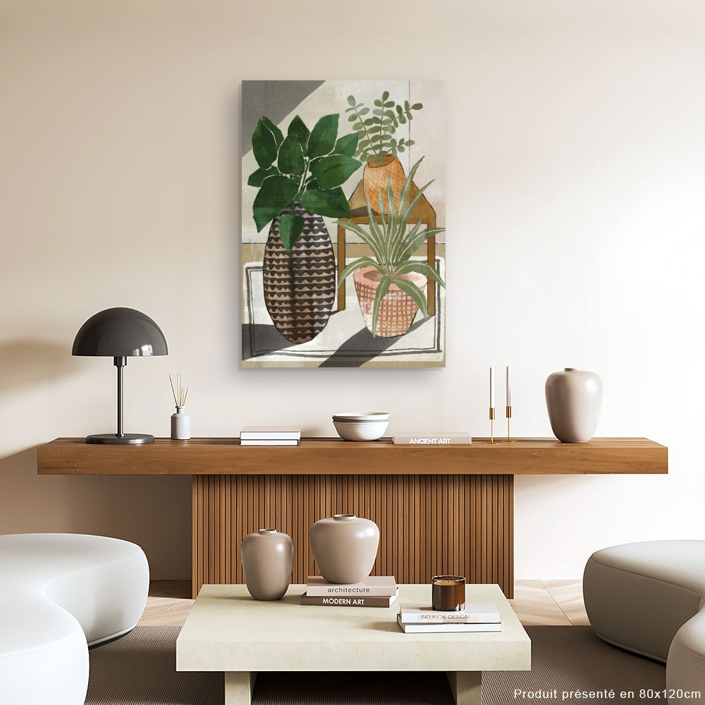 Tableau Plantes en pots