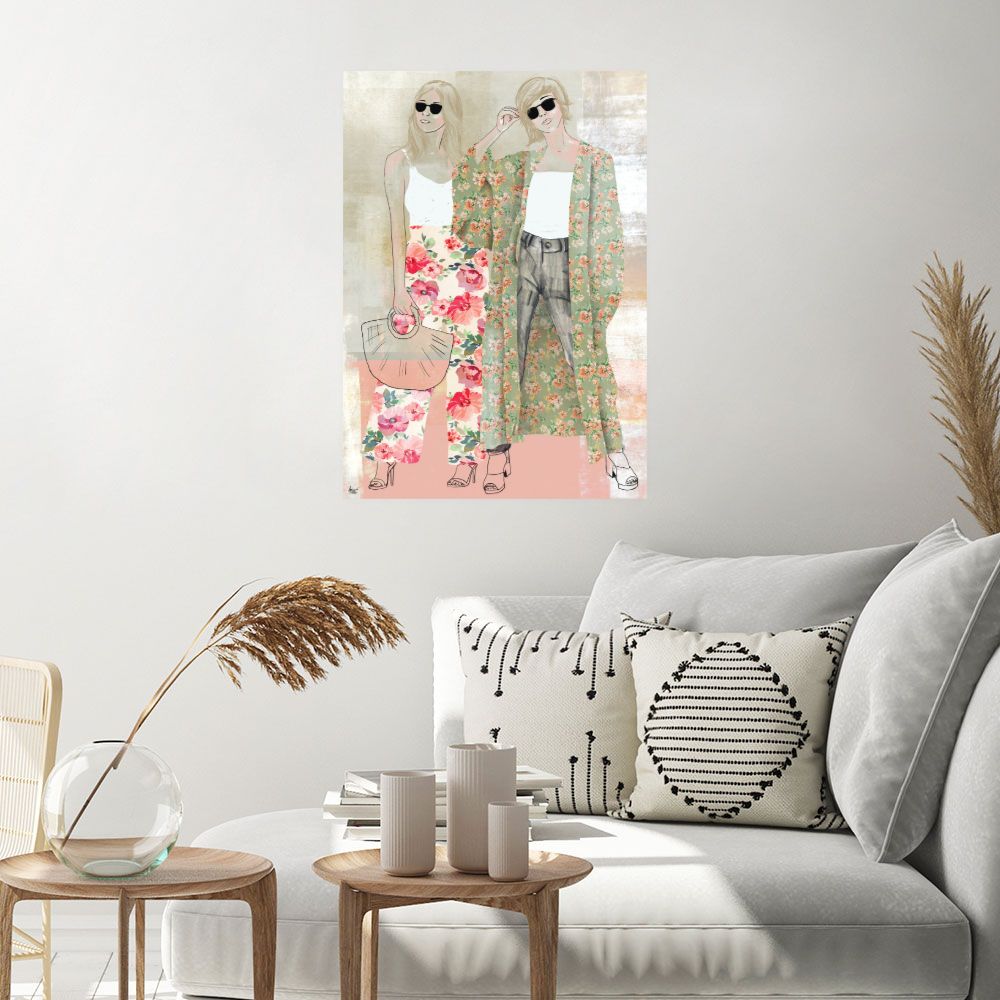 Affiche Élégance florale estivale