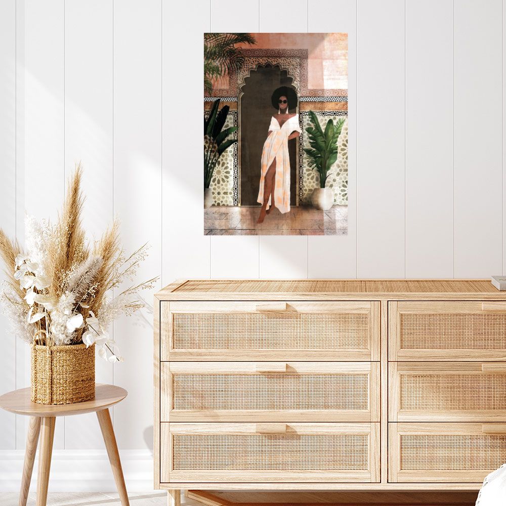 Affiche Élégance exotique