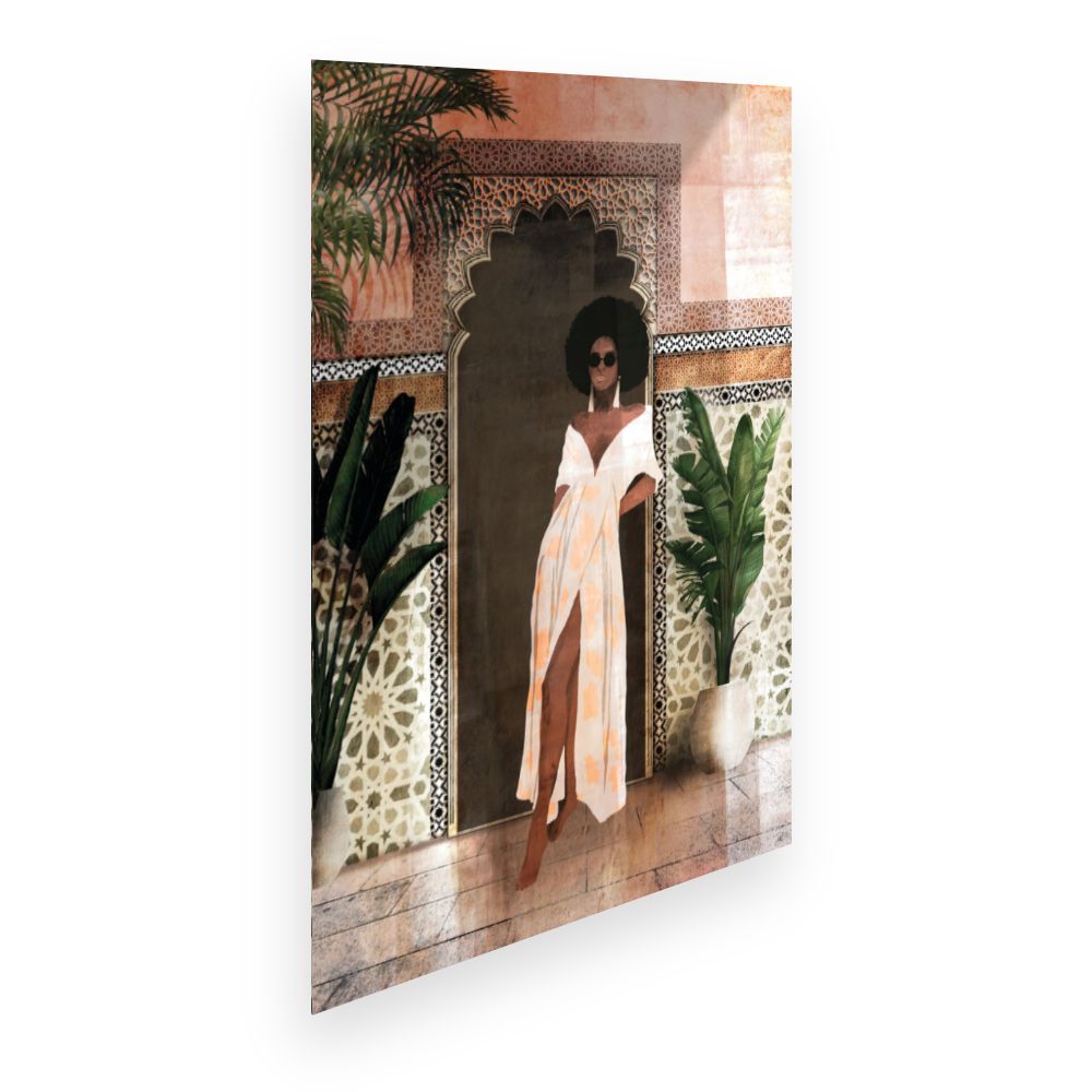 Affiche Élégance exotique