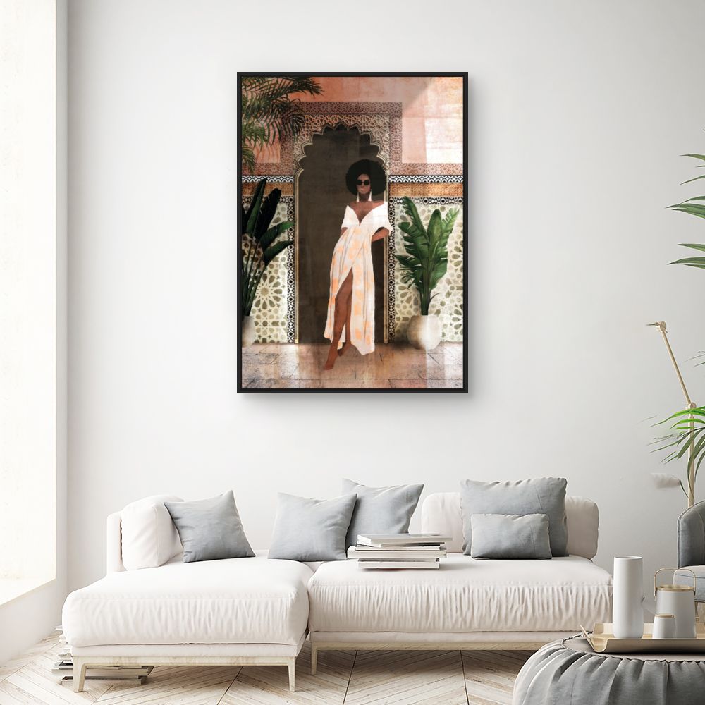 Tableau Élégance exotique