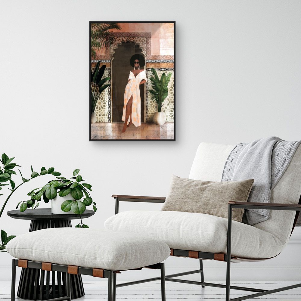 Tableau Élégance exotique