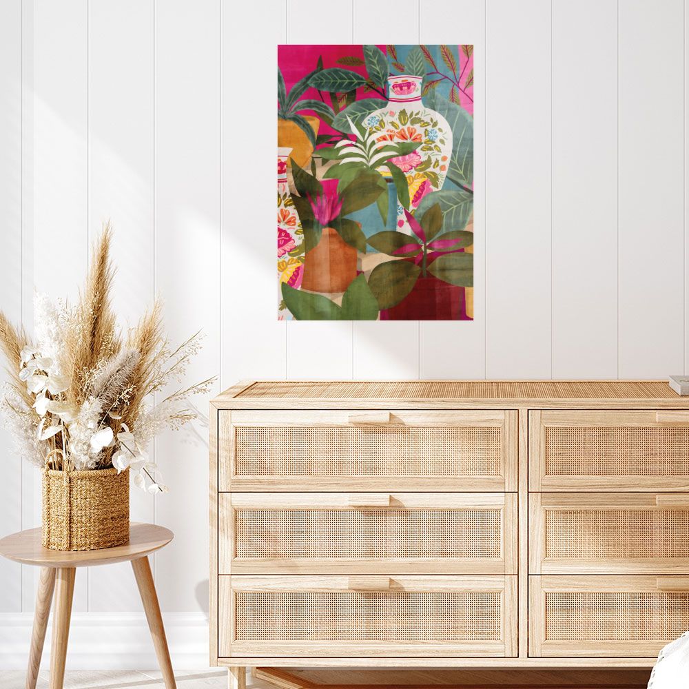 Affiche Jardin exotique