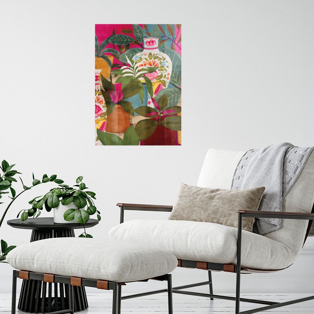 Affiche Jardin exotique