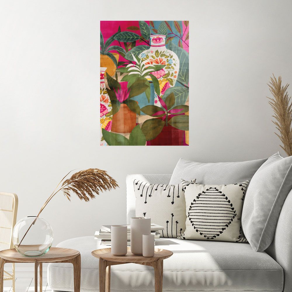 Affiche Jardin exotique