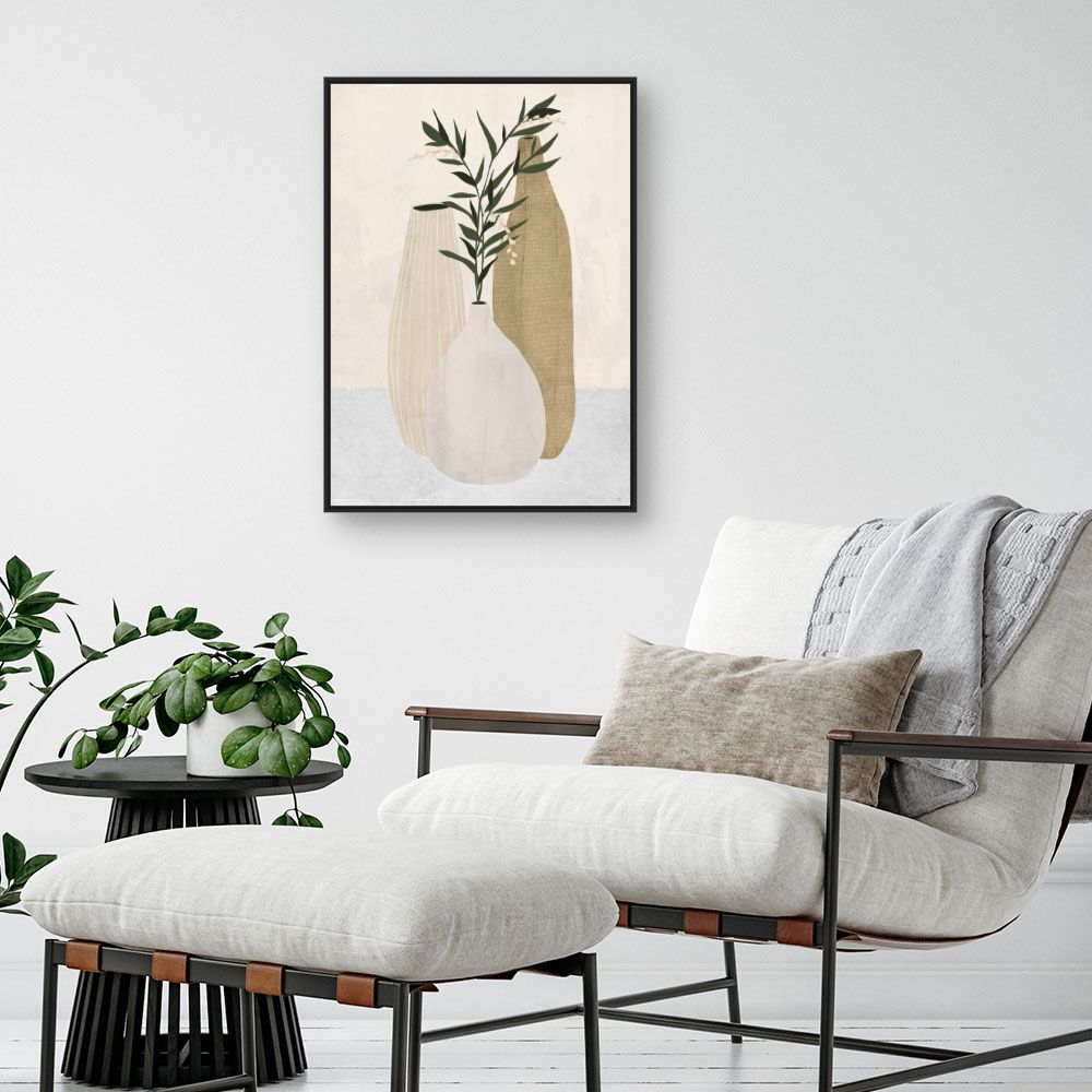 Tableau Vases minimalistes