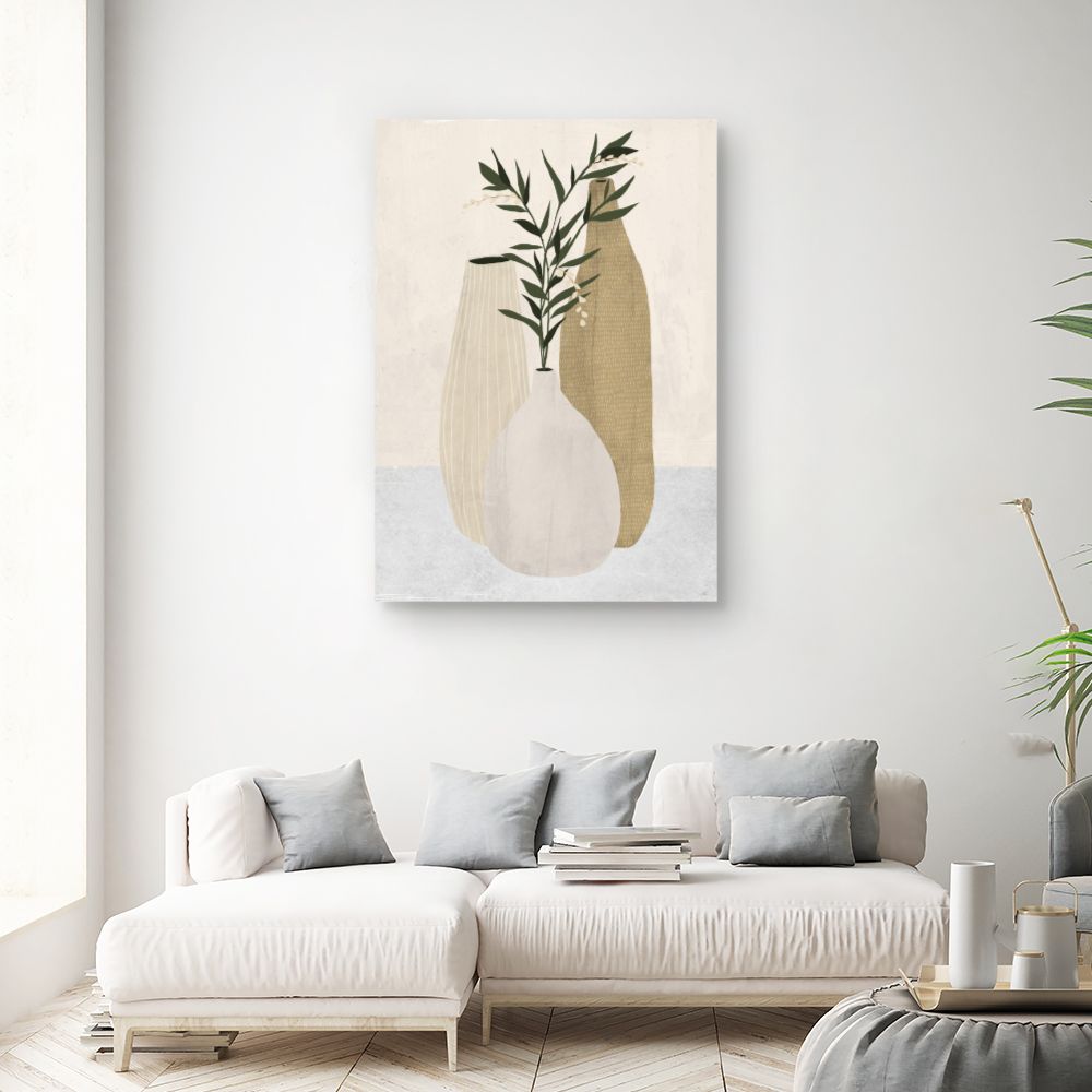 Tableau Vases minimalistes