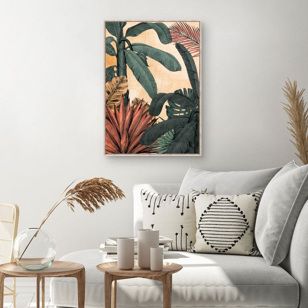 Tableau Jungle exotique