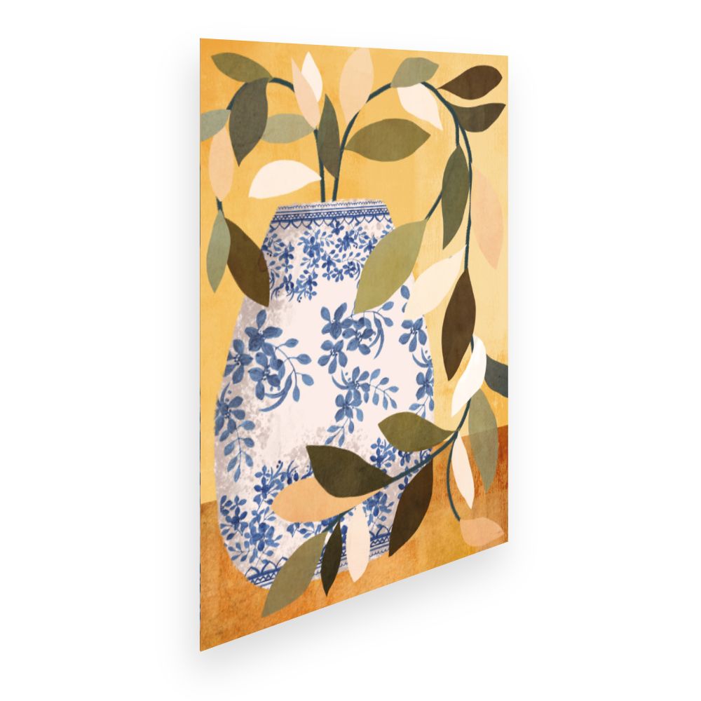 Affiche Vase fleuri chic