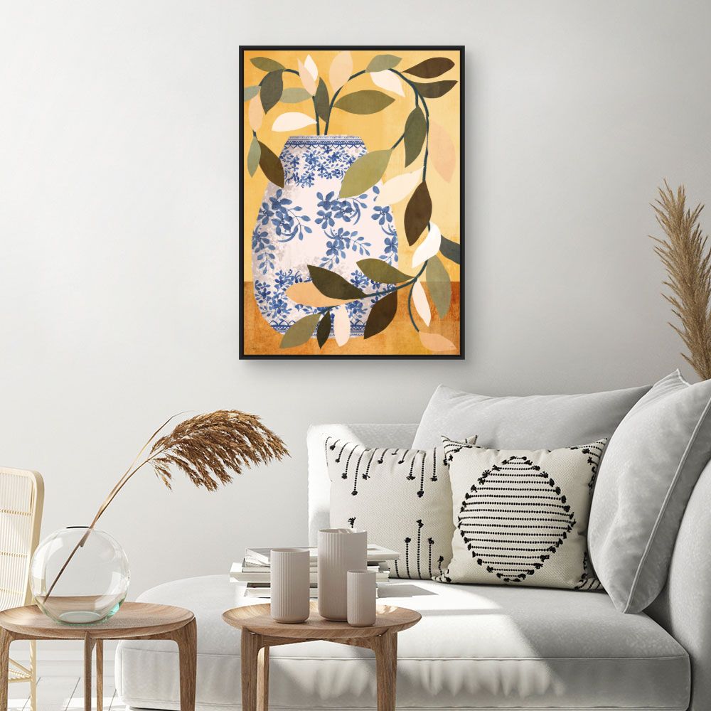 Tableau Vase fleuri élégant