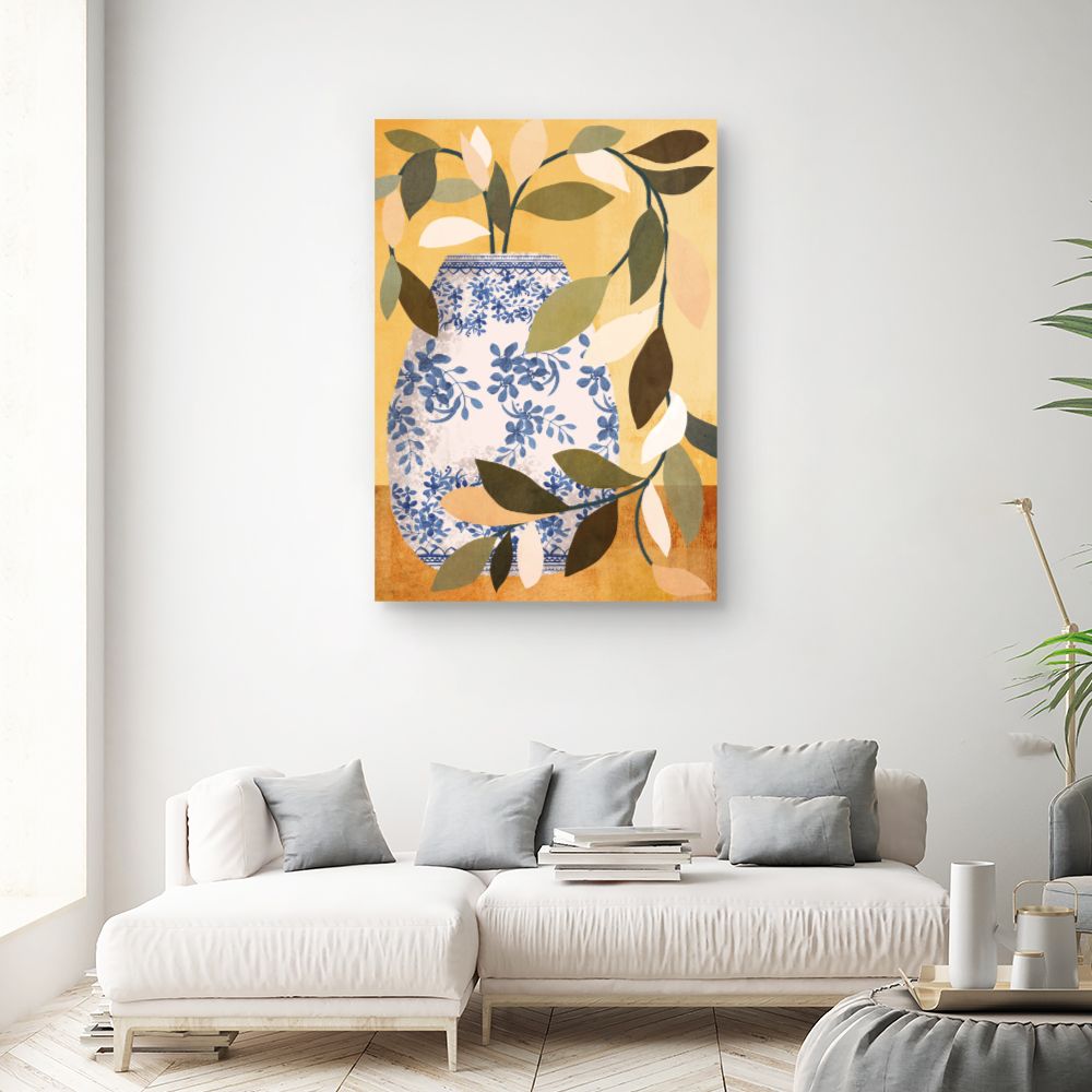 Tableau Vase fleuri élégant