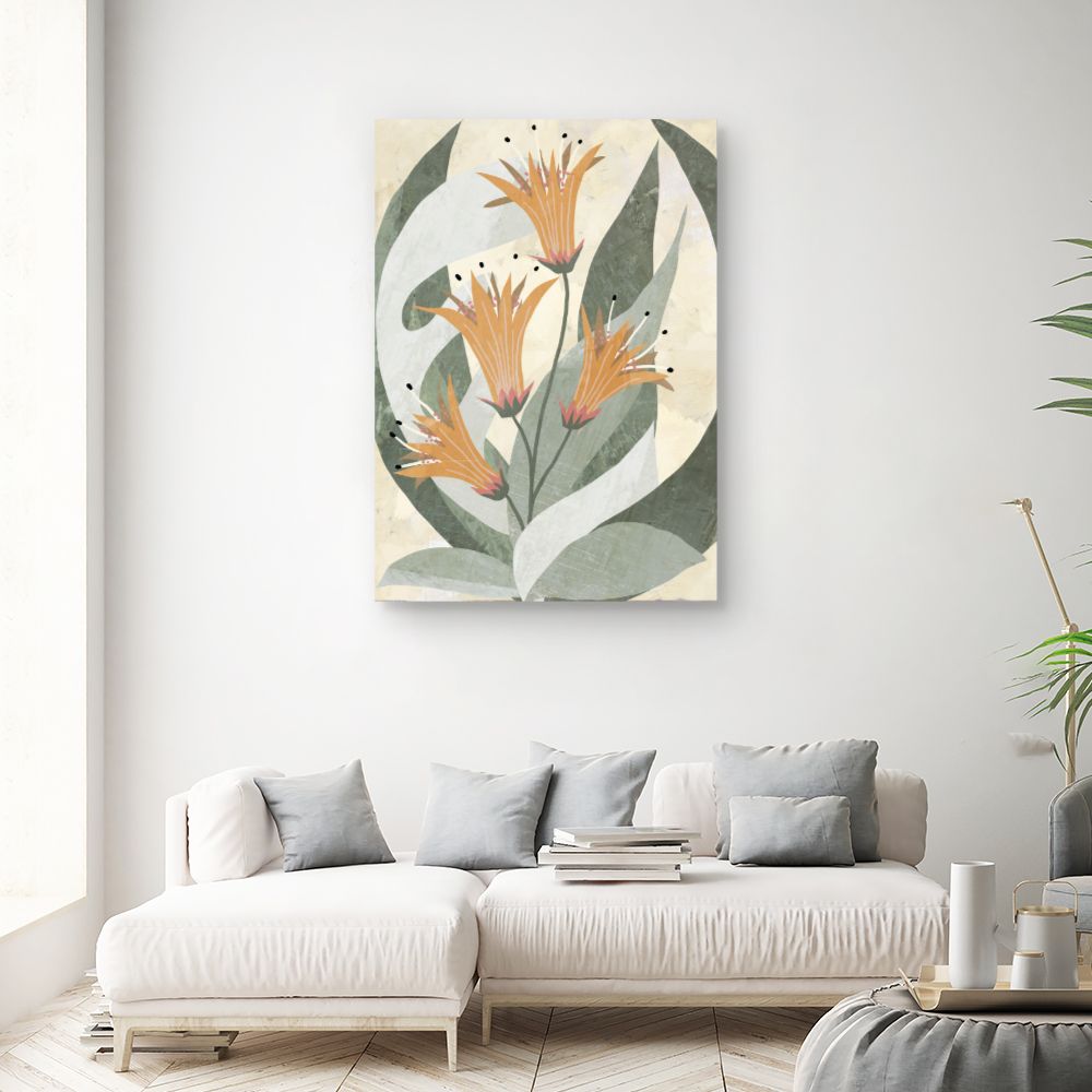 Tableau Fleurs stylisées