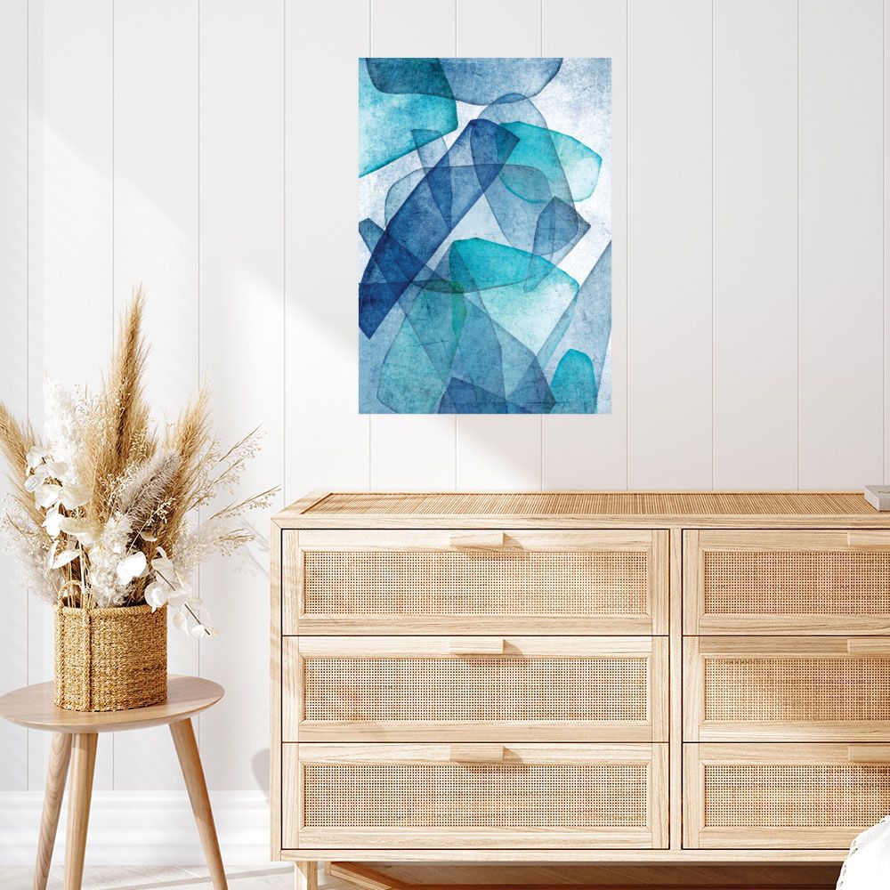 Affiche Formes fluides harmonieuses