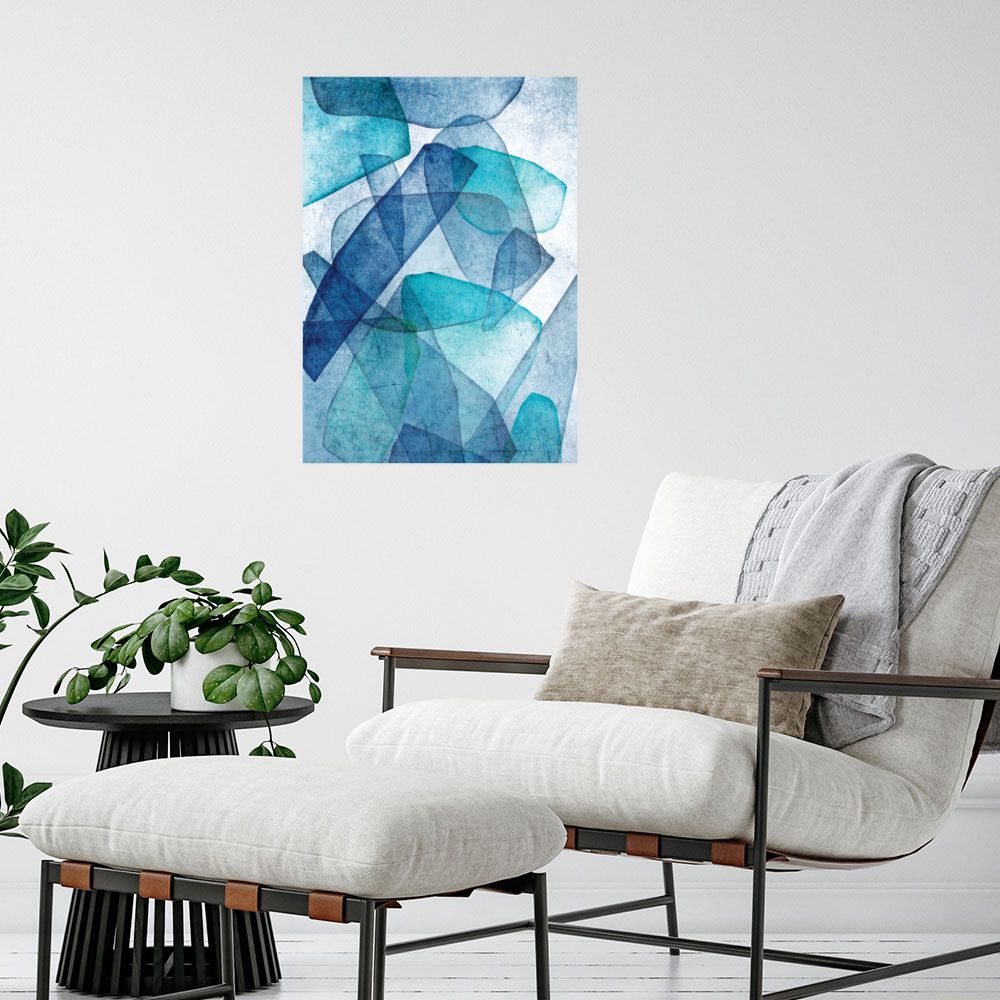Affiche Formes fluides harmonieuses