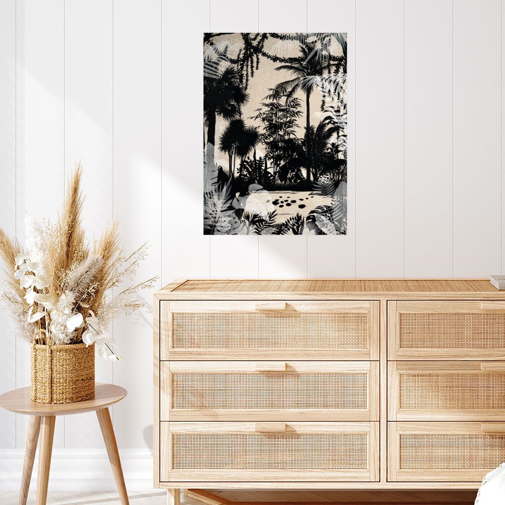 Affiche Paysage tropical