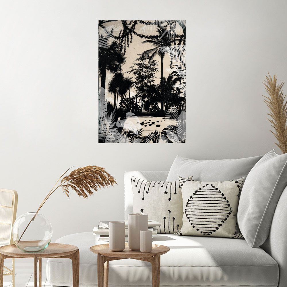 Affiche Paysage tropical