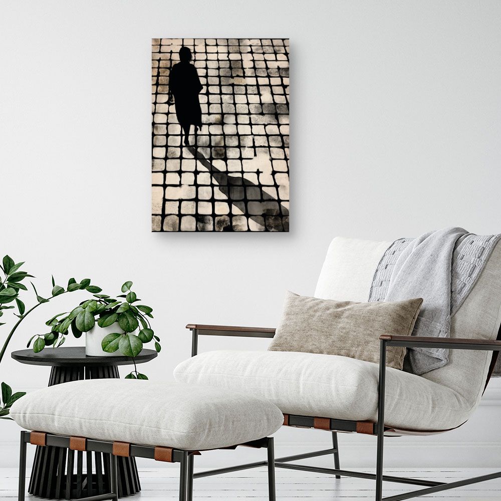 Tableau Silhouette pavée