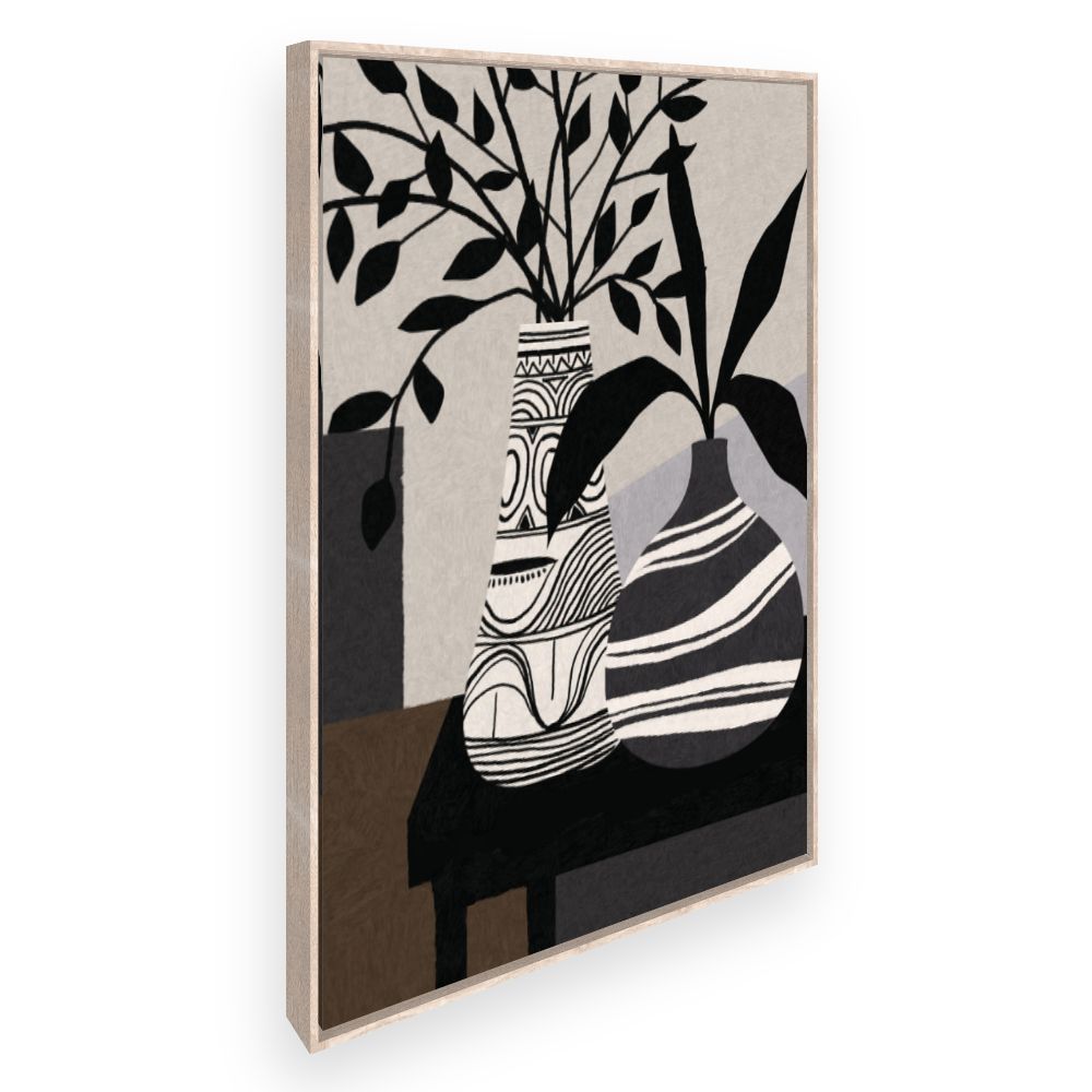 Toile Vases artistiques élégants