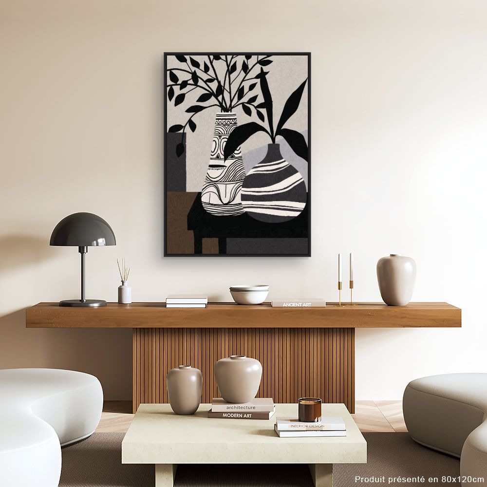 Tableau Vases artistiques élégants