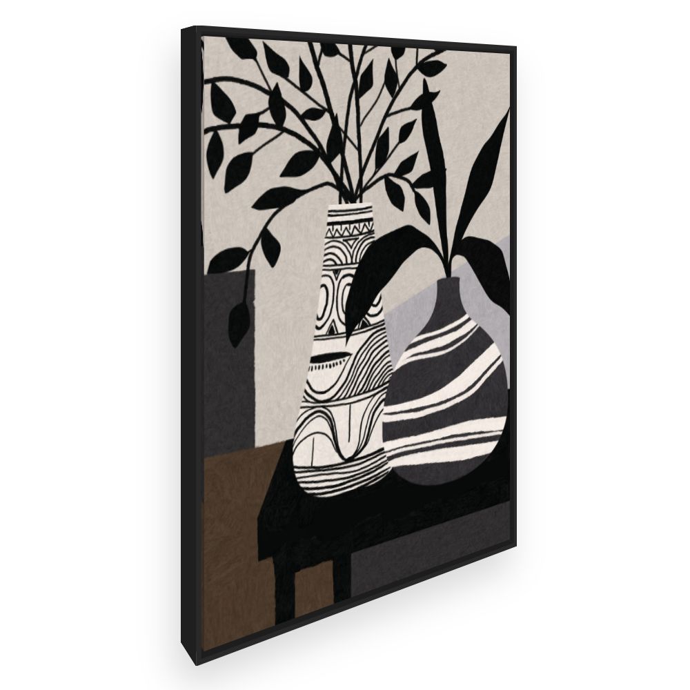 Toile Vases artistiques élégants