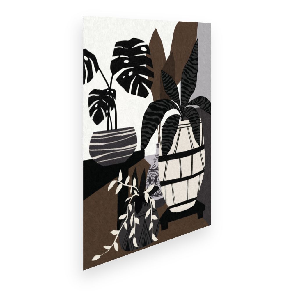 Affiche Feuillage minimaliste