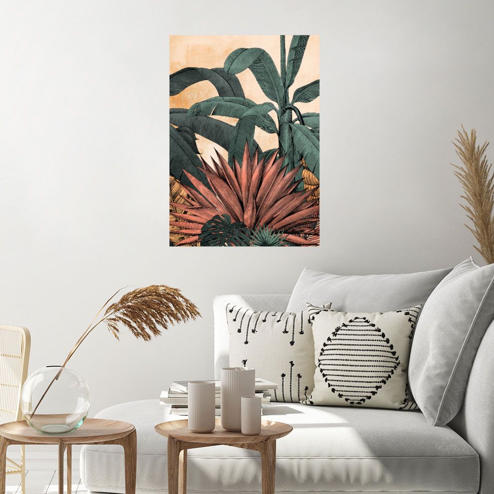 Affiche Jungle exotique