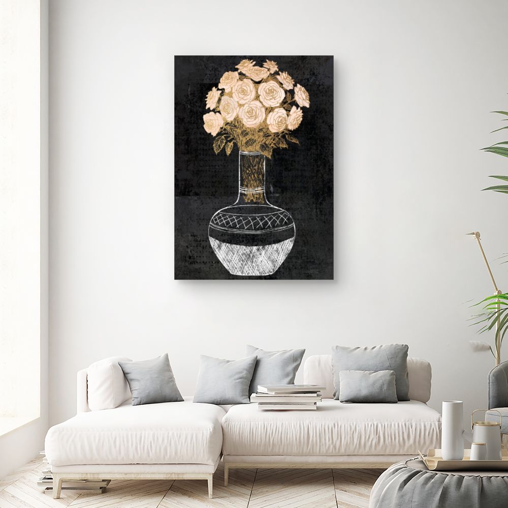 Tableau Bouquet romantique