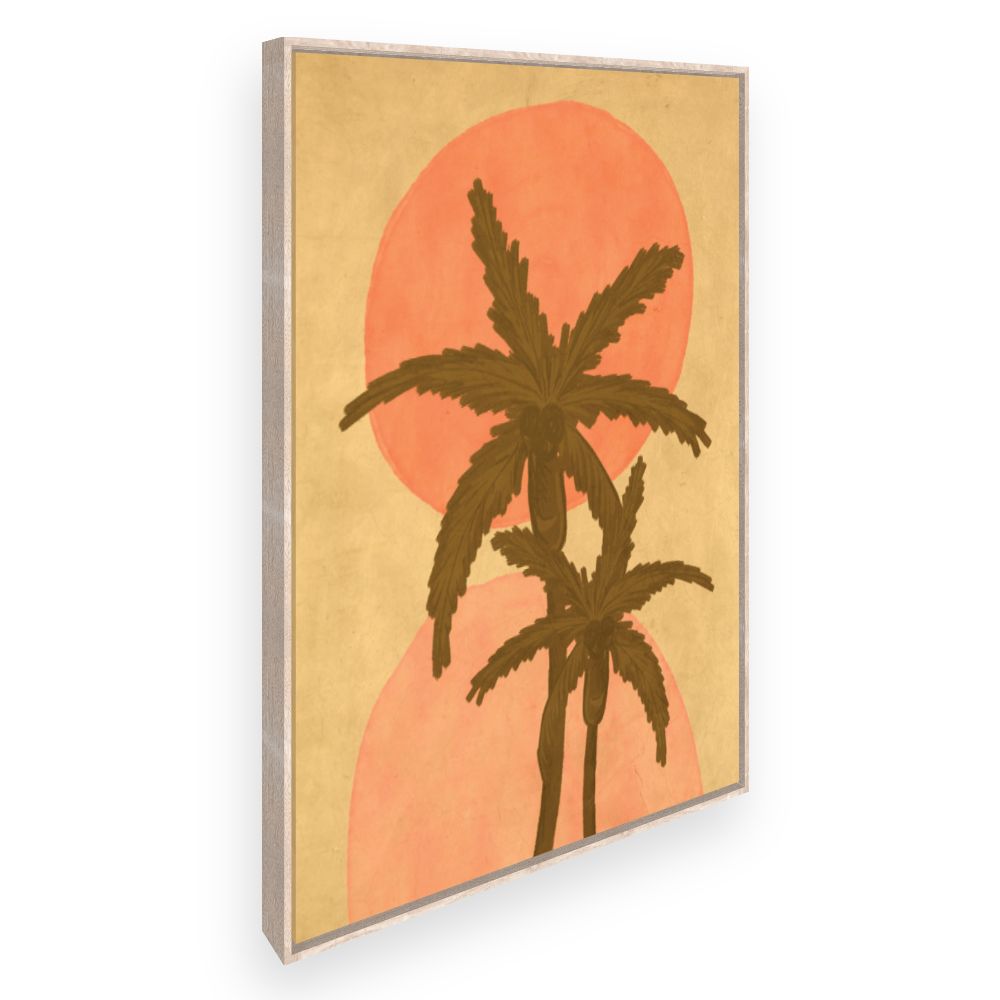 Toile Palmiers exotiques