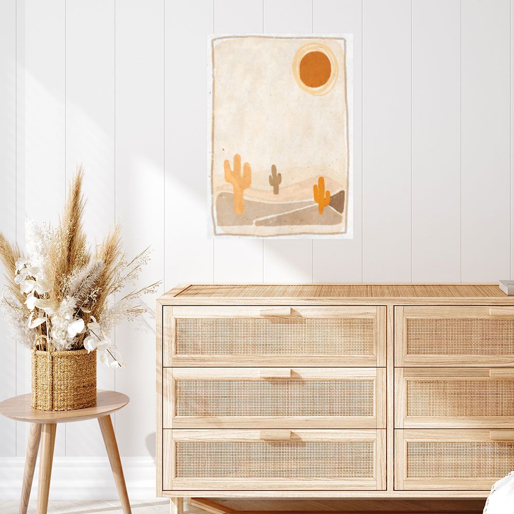 Affiche Désert ensoleillé