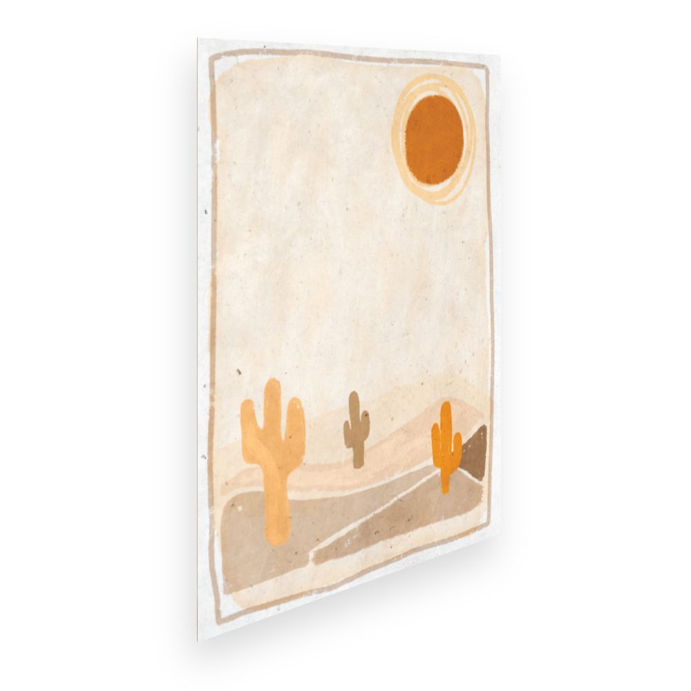 Affiche Désert ensoleillé