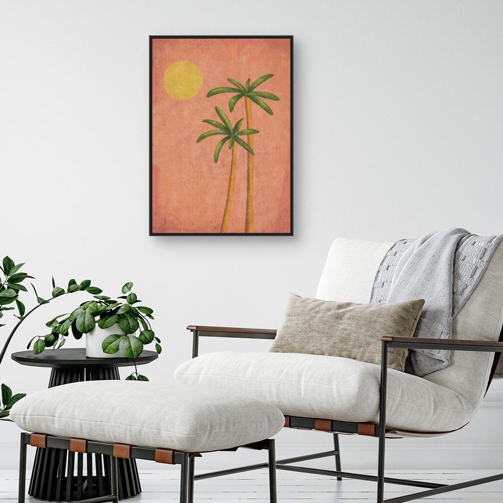Tableau Palmiers tropicaux