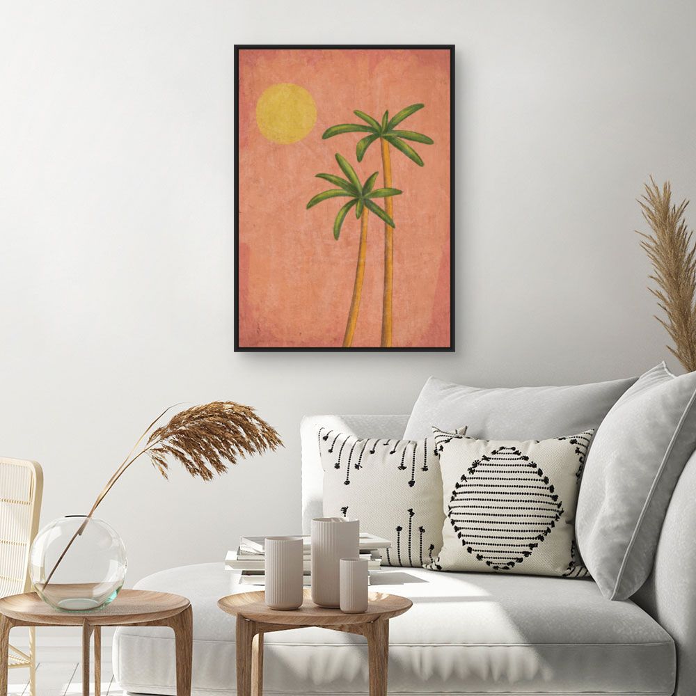 Tableau Palmiers tropicaux