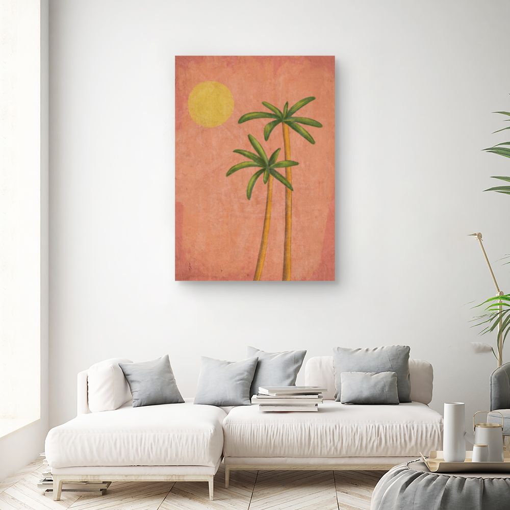Tableau Palmiers tropicaux